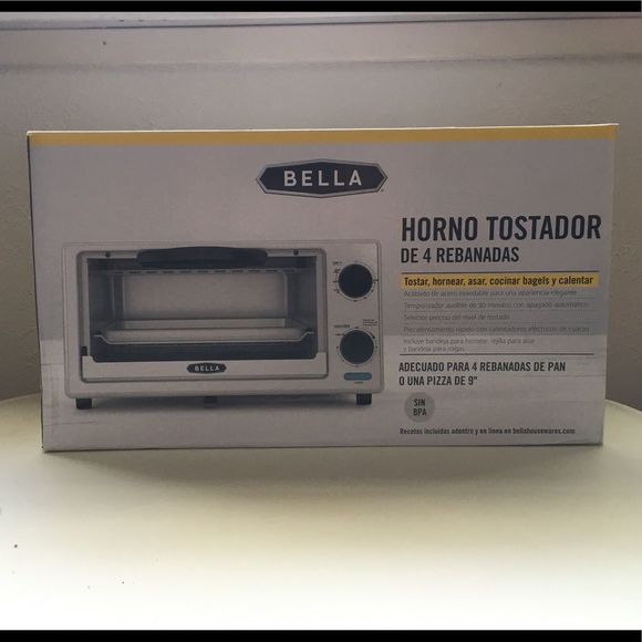 Bella 4-Slice Stainless Steel Toaster Oven - Picture 8 of 13